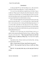 Thực trạng lập kế hoạch sản xuất kinh doanh tại Công ty cổ phần may Thăng Long