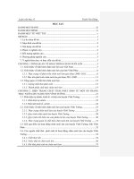 Điều tra lượng chất thải và đánh giá mức độ ô nhiễm môi trường tại các 