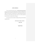 Đánh giá khả năng áp dụng các kỹ thuật phục hồi môi trường đất ô nhiễm phổ biến trên thế giới cho điều kiện việt nam  