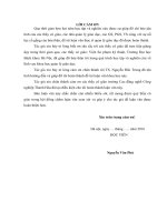 Các giải pháp quản lý hoạt động dạy học thực hành nhằm nâng cao chất lượng đào tạo tay nghề cho sinh viên khoa cơ khí trường cao đẳng nghề công nghiệp thanh hóa 