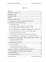 Nghiên cứu áp dụng chỉ số chất lượng nước (WQI) để đánh giá chất lượng nước 
