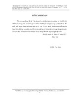 Áp dụng tiêu chí đánh giá công nghệ xử lý chất thải nhằm xây dựng tiêu chí đánh giá lò đốt chất thải nguy hại hiện đạng áp dụng tại việt nam  đề xuất giải pháp nâng cao hiệu quả xử 