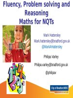 152_Fluency, Problem solving and Reasoning Maths for NQTs