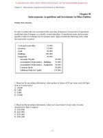 Test bank advanced financial accounting 8th chap001 