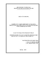 Nghiên cứu vi điều khiển 8051 và ứng dụng trong giảng dạy mô vi xử lý tại trường đại học công nghiệp quảng ninh 
