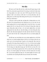 Xuất khẩu hàng may mặc của công ty Dệt – may Hà Nội vào thị trường Mỹ