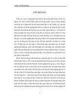 Hoàn thiện nội dung và phương pháp phân tích tình hình quản lý và sử dụng chi phí kinh doanh tại công ty TNHH Ninh Thanh