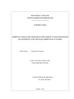 Nghiên cứu áp dụng tiêu chí đánh giá công nghệ xử lý chất thải để đánh giá giải pháp xử lý bùn đỏ từ quá trình sản xuất alumina 