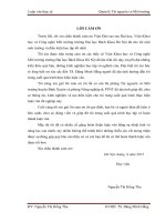 Đánh giá hiện trạng và đề xuất các giải pháp quản lý nhằm giảm thiểu ô 