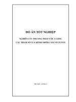 Nghiên cứu phương pháp ước lượng các tham số của kênh thông tin vô tuyến