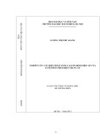 Nghiên cứu các biện pháp nâng cao ổn định điện áp của lưới phân phối 