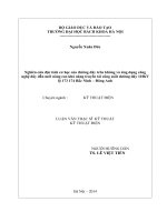 Nghiên cứu đặc tính cơ học của đường dây trên không và ứng dụng công nghệ dây dẫn mới nâng cao khả năng truyền tải công suất đường dây 110kv lộ 173 174 bắc ninh – đông anh 