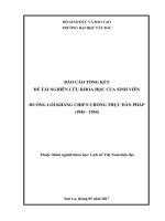 Đường lối kháng chiến chống thực dân pháp (1945 1954)