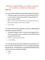 BỘ đề TRẮC NGHIỆM tìm HIỂU về LUẬT PHÒNG, CHỐNG bạo lực GIA ĐÌNH và LUẬT BÌNH ĐẲNG GIỚI năm 2017 