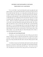 Đề tài chế định cạnh tranh không lành mạnh trong pháp luật cạnh tranh, luận văn tốt nghiệp đại học, thạc sĩ, đồ án,tiểu luận tốt nghiệp 