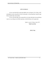 Tính toán, phân tích hiện trạng lưới điện của điện lực yên thành – công ty điện lực nghệ an và nhu cầu bù kinh tế  