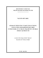 Đánh giá tiềm năng và khả năng sử dụng năng lượng sinh khối để phát điện ở tỉnh nghệ an và trang trại bò sữa TH milk thuộc tập đoàn TH  