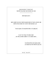 Điều khiển dự báo thiết bị kho điện sử dụng trong hệ thống phát điện sức gió ở chế độ độc lập 