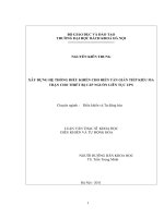 Xây dựng hệ thống điều khiển cho biến tần gián tiếp kiểu ma trận cho thiết bị cấp nguồn liên tục UPS 