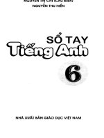 Sổ tay tiếng anh 6 thí điểm (có đáp án) 