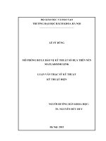 Mô phỏng rơ le bảo vệ kỹ thuật số dựa trên nền matlabsimulink