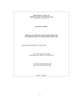 Khảo sát, xây dựng hệ SCADA cho hệ thống FMS của trường đại học sư phạm kỹ thuật hưng yên 