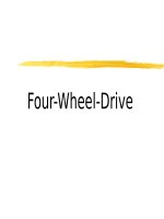 Hệ thống dẫn động 4 bánh trên ô tô  tiếng anh