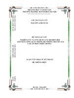 NGHIÊN cứu và ỨNG DỤNG các bộ BIẾN đổi bán dẫn CÔNG 