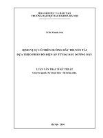 Định vị sự cố trên đường dây truyền tải dựa theo phân bố điện áp từ hai đầu đường dây 