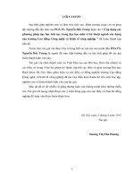 Ứng dụng các phương pháp dạy học tích cực trong dạy học môn vẽ kỹ thuật ngành xây dựng của trường cao đẳng công nghệ và kinh tế công nghiệp  