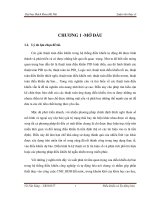 Điều khiển dự báo hệ tuyến tính bằng kỹ thuật phân tích phổ  