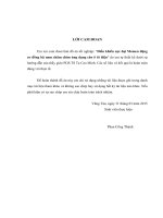 ĐIỀU KHIỂN cực đại MOMENT ĐỘNG cơ ĐỒNG bộ NAM CHÂM CHÌM ỨNG DỤNG CHO ô tô điện  