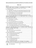 NGHIÊN cứu, ĐÁNH GIÁ độ TIN cậy của hệ THỐNG CUNG cấp điện KHU vực THÀNH PHỐ NAM ĐỊNH   TỈNH NAM ĐỊNH  