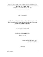 Nghiên cứu đặc tính cơ học của đường dây trên không và áp dụng dây dẫn công nghệ mới trong thiết kế đường dây tải điện trên không ở việt nam 