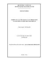 Nghiên cứu các tiêu chuẩn và cấu hình cơ bản của hệ thống tự động hóa trạm biến áp 