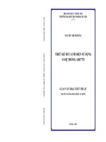 Thiết kế RTU lưới điện sử dụng vi hệ thống ADE7753 