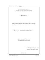 Điều khiển thích nghi robot công nghiệp 