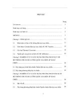 Nghiên cứu và xây dựng hệ thống chuẩn xoay chiều tại phòng đo lường điện  viện đo lường việt nam  