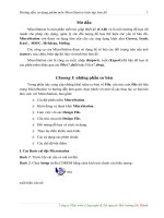 Hướng dẫn sử dụng phầm mền MicroStation biên tập bản đồ