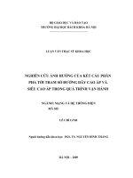 Nghiên cứu ảnh hưởng của kết cấu phân pha tới tham số đường dây cao áp và siêu cao áp trong quá trình vận hành 