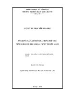 Ứng dụng matlab trong xây dựng thư viện một số hàm hỗ trợ giải bài tập lý thuyết mạch 