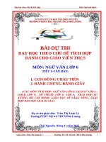 Tich hop mon van 6 chu de van hoc tieng noi cua cuoc song