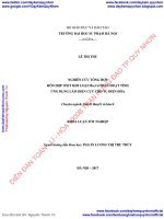 Nghiên cứu tổng hợp hỗn hợp oxit kim loại mn,co than hoạt tính ứng dụng làm điện cực cho tụ điện hóa 