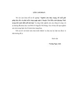 Nghiên cứu thực trạng, đề xuất giải pháp bảo tồn và phát triển rừng ngập mặn ở huyện Vân Đồn, tỉnh Quảng Ninh trong bối cảnh Biến đổi khí hậu