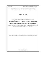 Nghiên cứu nồng độ hs   CRP và một số chỉ số xét nghiệm hoá sinh liên quan ở bệnh nhân đái tháo đường type 2 tại bệnh viện đa khoa tỉnh hải dương 