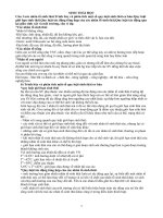 ĐỀ CƯƠNG ÔN TẬP MÔN SINH THÁI HỌC