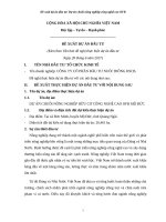 Đề xuất đầu tư dự án