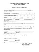 Phieu dang ky xet tuyen