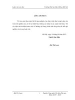 Xây dựng hệ thống cỡ số quần áo đồng phục trẻ em gái lứa tuổi tiểu học trên địa bàn thành phố hà nội 