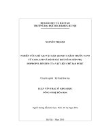 Nghiên cứu chế tạo vật liệu zeolit x kích thước nano từ cao lanh và đánh giá khả năng hấp phụ isopropyl benzen của vật liệu chế tạo được 